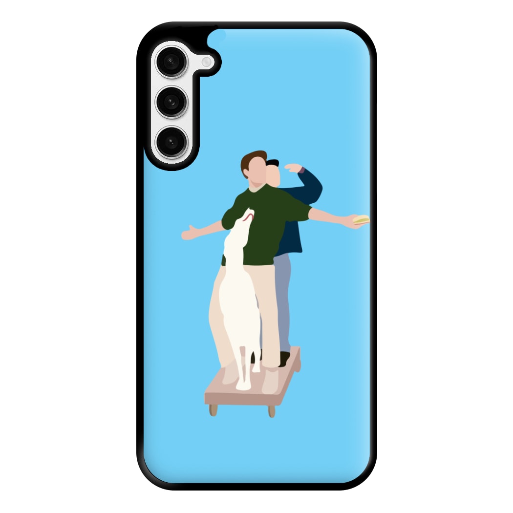 Two Men And A Dog Phone Case for Galaxy S23 Plus