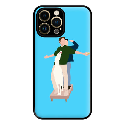 Two Men And A Dog Phone Case for iPhone 14 Pro Max