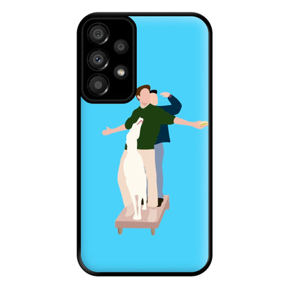 Two Men And A Dog Phone Case for Galaxy A33