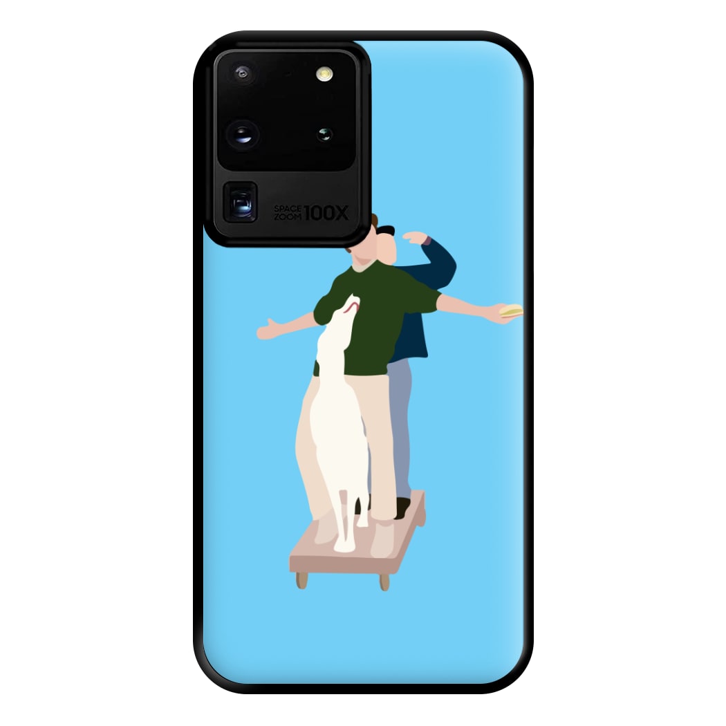 Two Men And A Dog Phone Case for Galaxy S20 Ultra