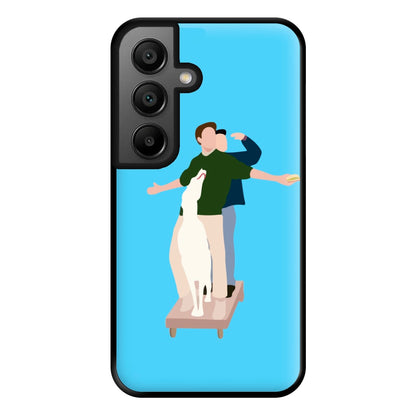 Two Men And A Dog Phone Case for Google Pixel 8