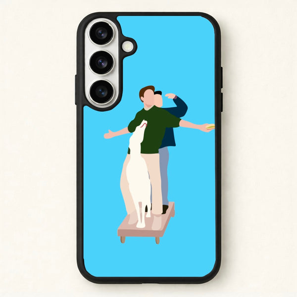 Two Men And A Dog Phone Case for Galaxy S26