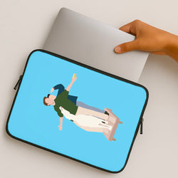 Two Men And A Dog MacBook Case