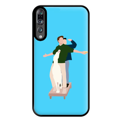 Two Men And A Dog Phone Case for Huawei P20 Pro