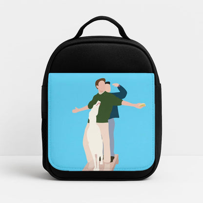 Two Men And A Dog Insulated Lunchbox