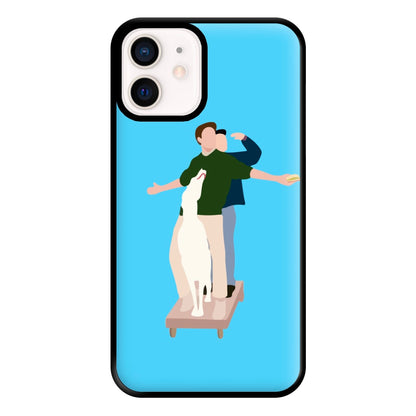 Two Men And A Dog Phone Case for iPhone 13 Mini