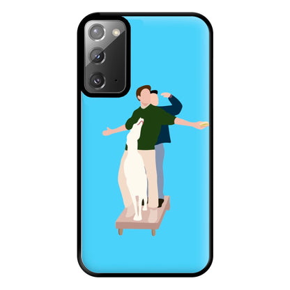 Two Men And A Dog Phone Case for Galaxy Note 20 Ultra