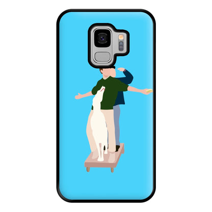 Two Men And A Dog Phone Case for Galaxy S9 Plus