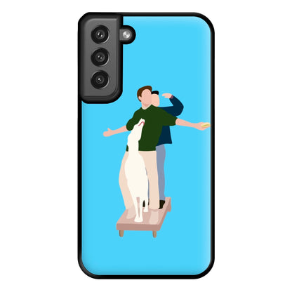 Two Men And A Dog Phone Case for Galaxy S21FE