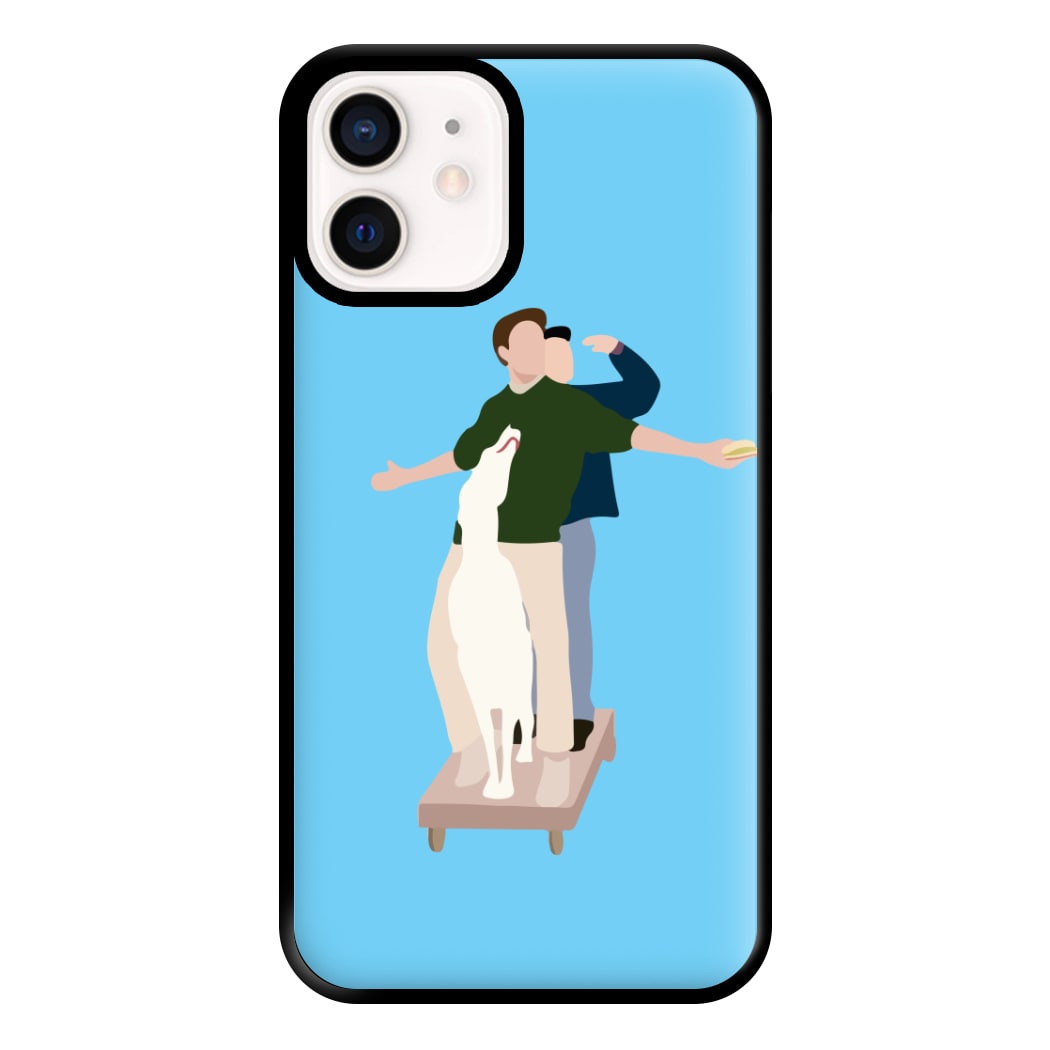 Two Men And A Dog Phone Case for iPhone 12 Mini