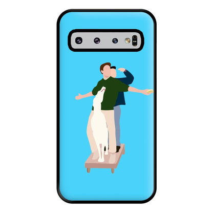 Two Men And A Dog Phone Case for Galaxy S10 Plus