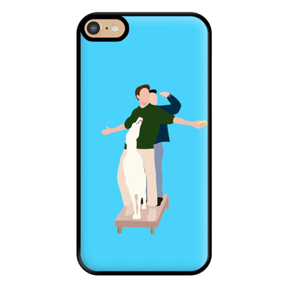 Two Men And A Dog Phone Case for iPhone 6 Plus / 7 Plus / 8 Plus