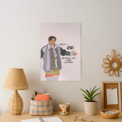 Could I Be Wearing Any More Clothes Art Print