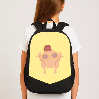 Thanksgiving Turkey Large School Bag