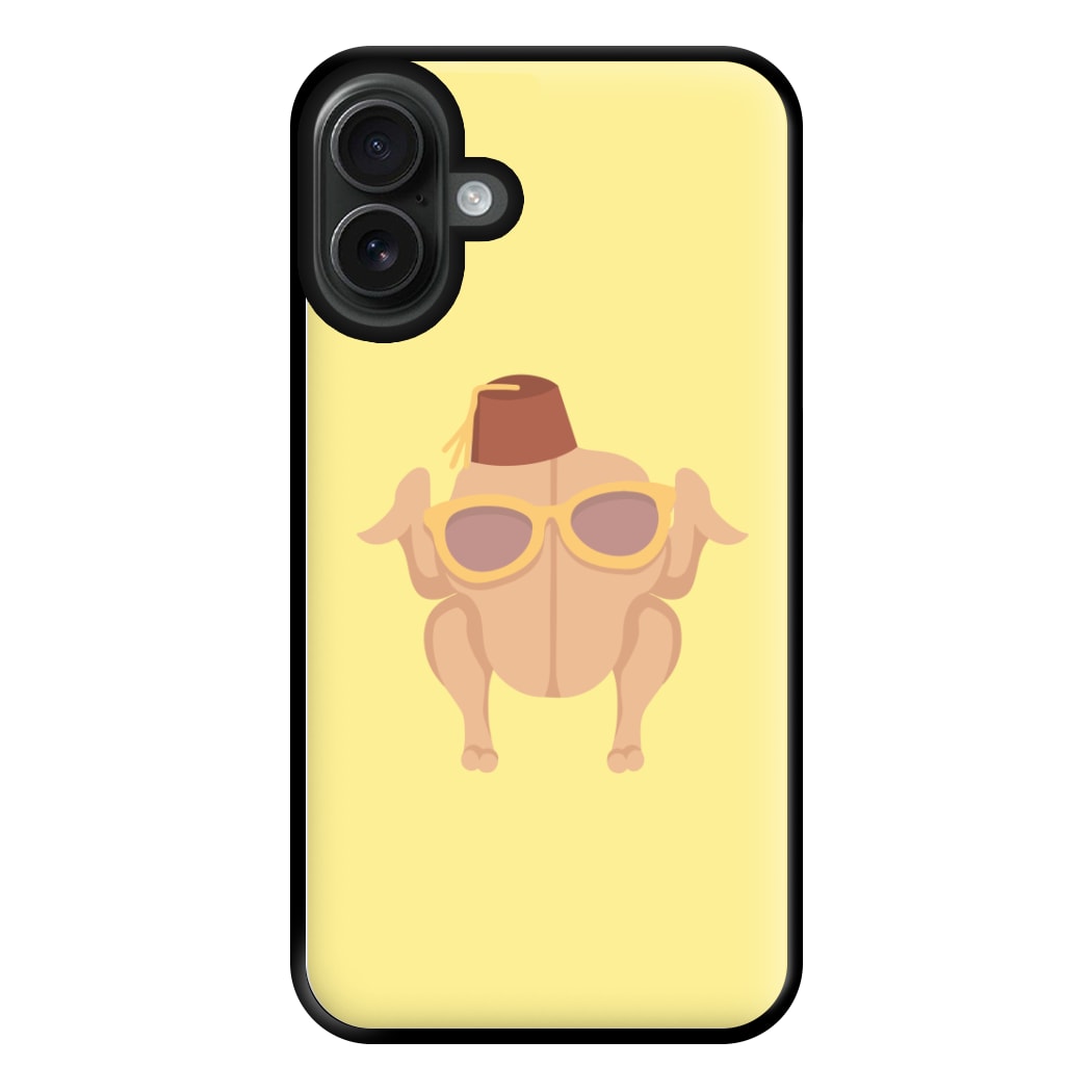 Thanksgiving Turkey Phone Case for iPhone 16 Plus