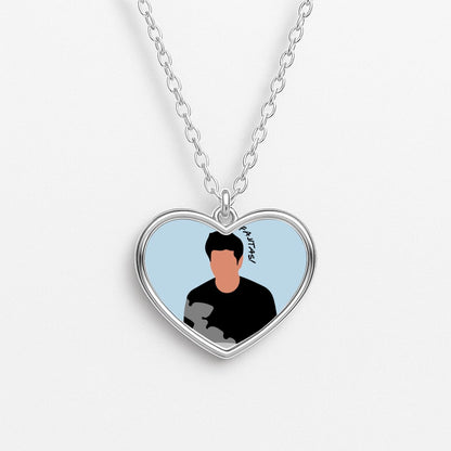 My Fajitas Heart Necklace