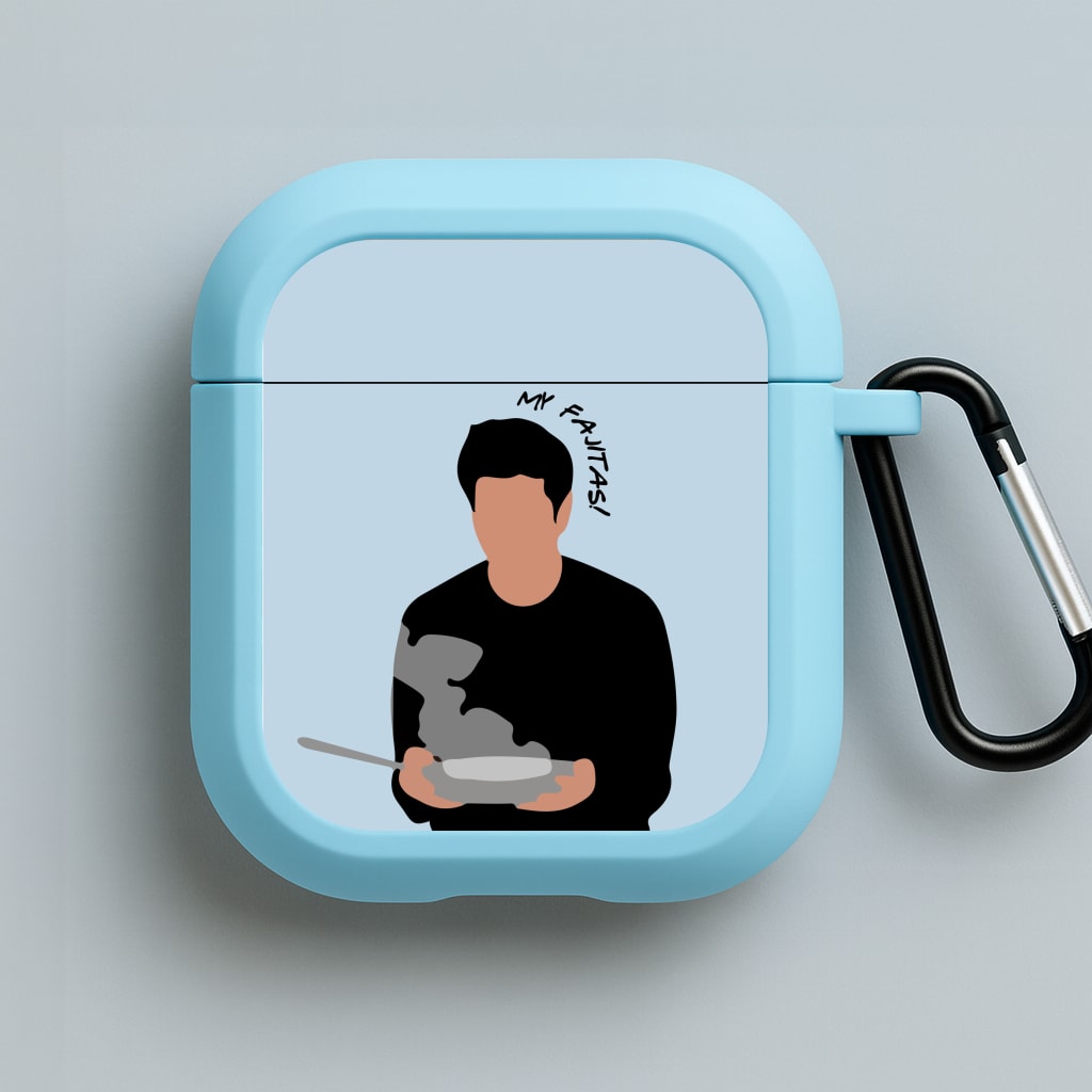 My Fajitas Blue AirPods Case