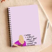 I Wish I Could Help But I Don't Want To Notebook 3