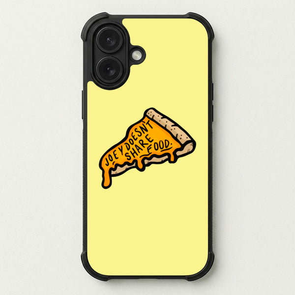 Joey Doesn't Share Food Phone Case — Bumper case