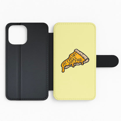 Joey Doesn't Share Food Flip Phone Case