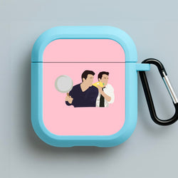 Saucepan Blue AirPods Case