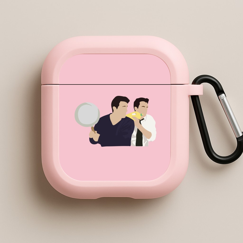 Saucepan Pink AirPods Case