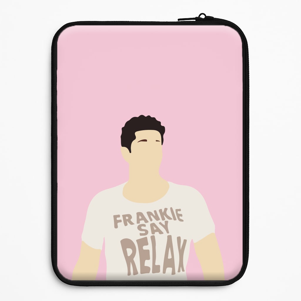 Frankie Say Relax Laptop Sleeve