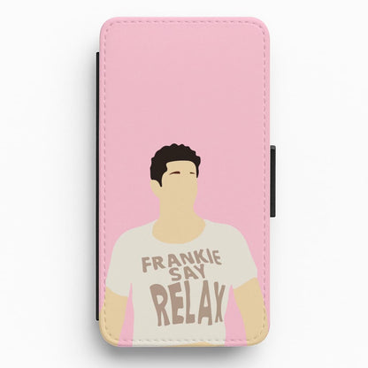 Frankie Say Relax Flip / Wallet Phone Case
