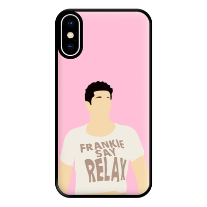 Frankie Say Relax Phone Case for iPhone XS Max