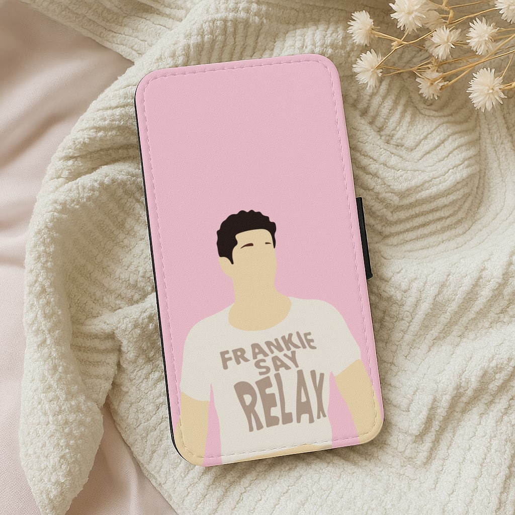 Frankie Say Relax Wallet Phone Case