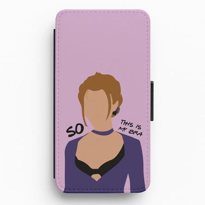 So This Is My Bra - Friends Flip / Wallet Phone Case