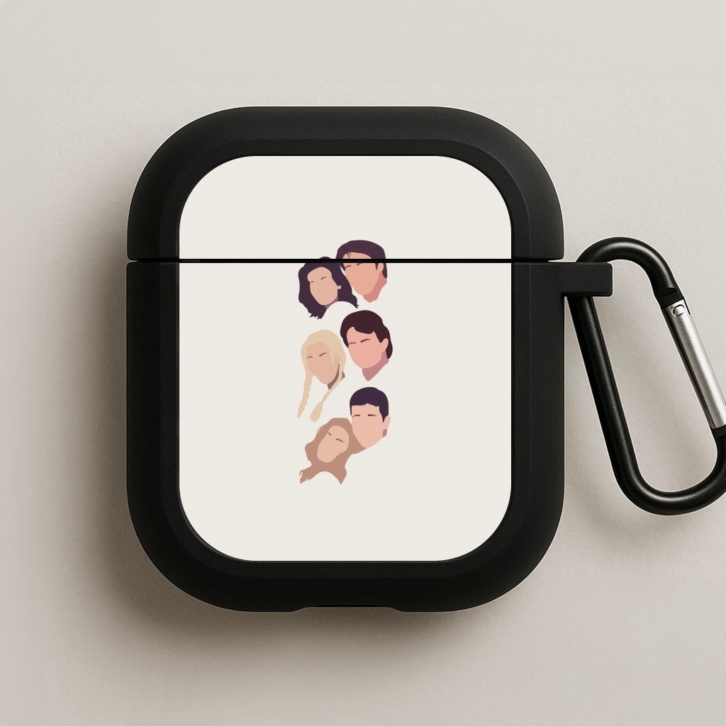 Cast Faces AirPods Case
