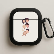 Cast Faces AirPods Case 1
