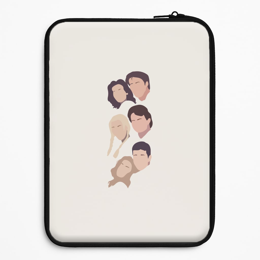 Cast Faces Laptop Sleeve