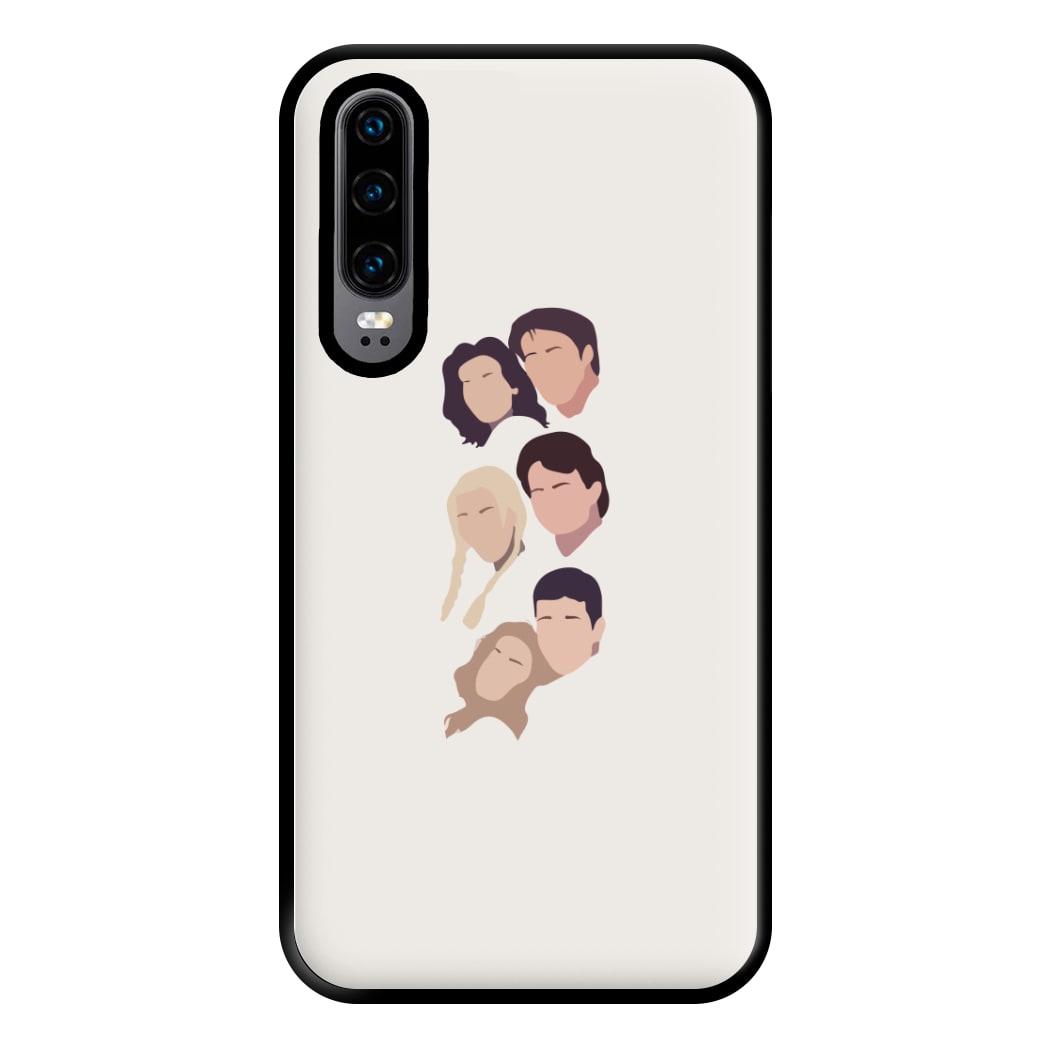 Cast Faces Phone Case for Huawei P30