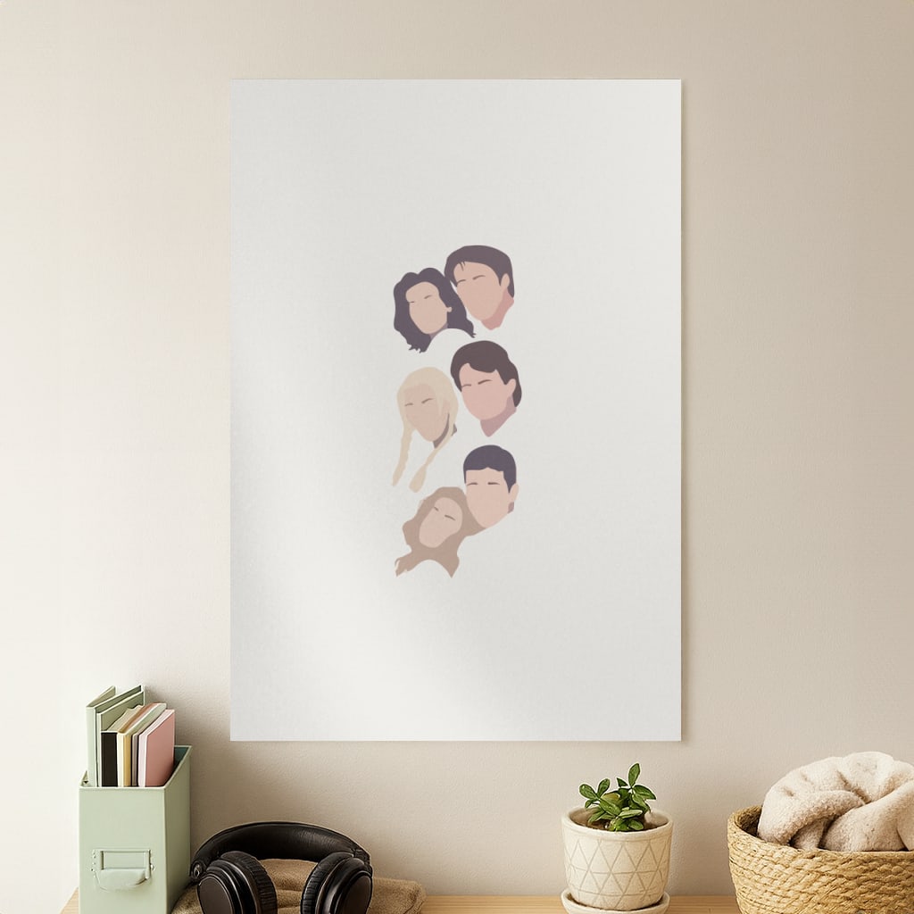 Cast Faces Poster