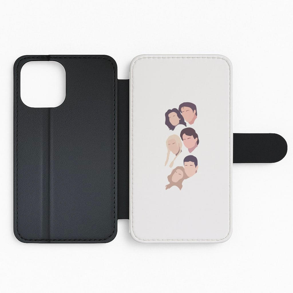 Cast Faces Flip Phone Case
