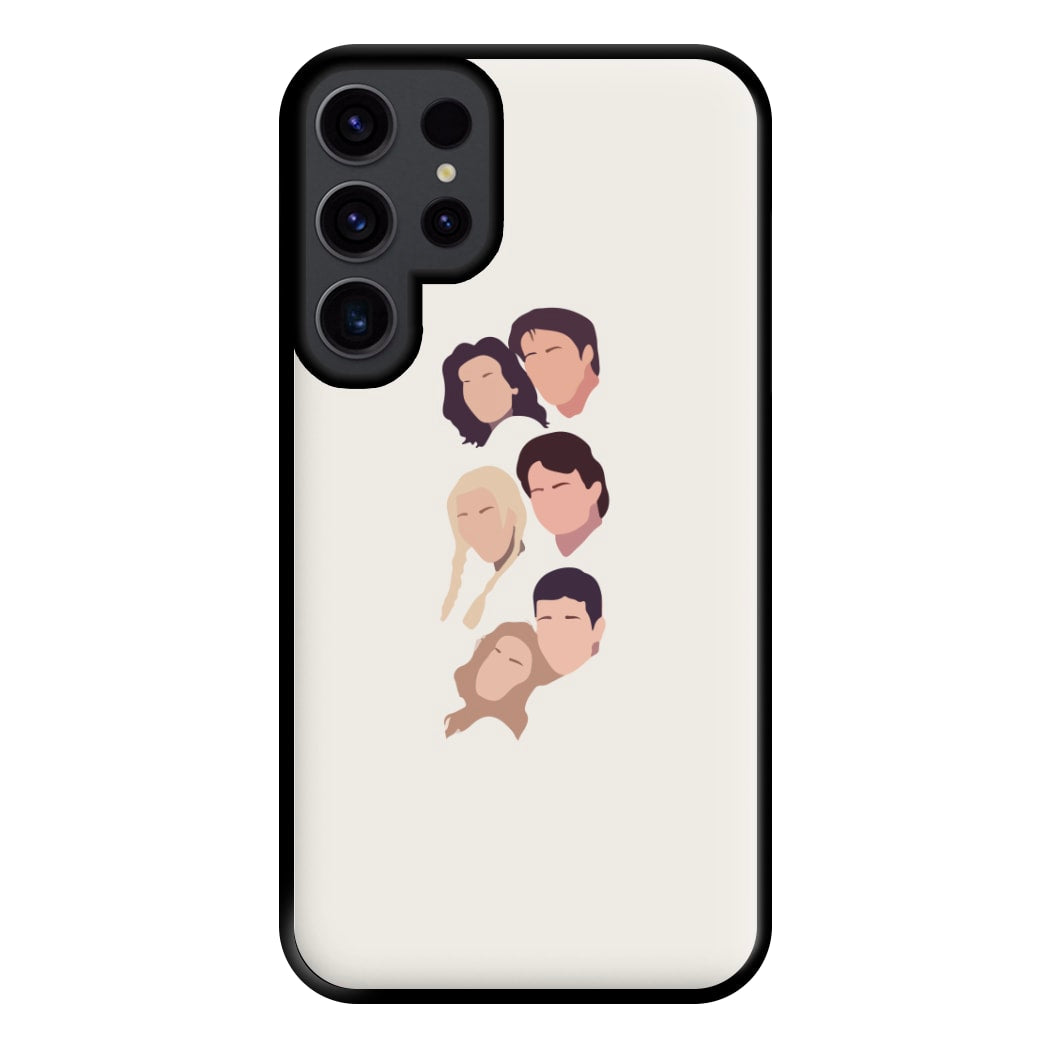 Cast Faces Phone Case for Galaxy S23 Ultra