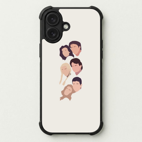 Cast Faces Phone Case — Bumper case
