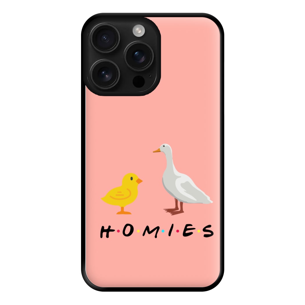 Homies Chick And Duck Phone Case