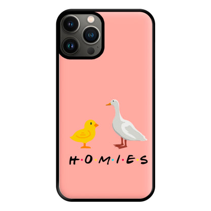 Homies Chick And Duck Phone Case for iPhone 11 Pro Max