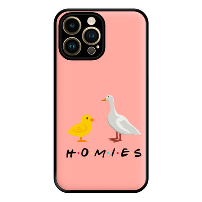 Homies Chick And Duck Phone Case for iPhone 14 Pro Max