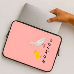 Homies Chick And Duck MacBook Case
