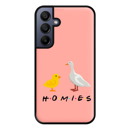 Homies Chick And Duck Phone Case for Galaxy A15