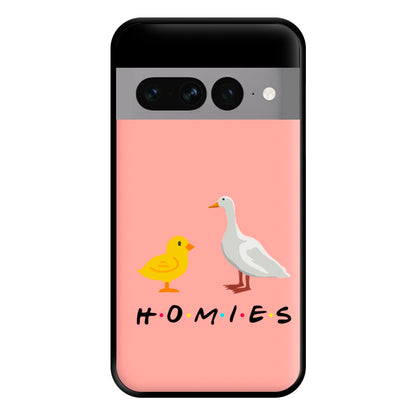 Homies Chick And Duck Phone Case for Google Pixel 7 Pro