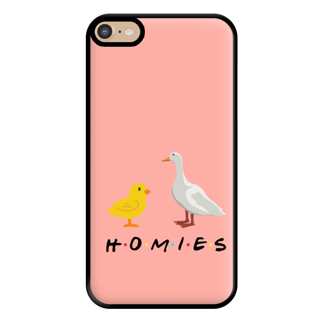 Homies Chick And Duck Phone Case for iPhone 6 Plus / 7 Plus / 8 Plus