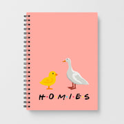 Homies Chick And Duck Notebook 1