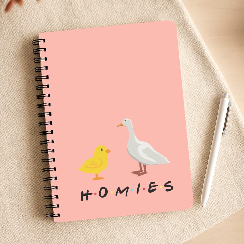 Homies Chick And Duck Notepad
