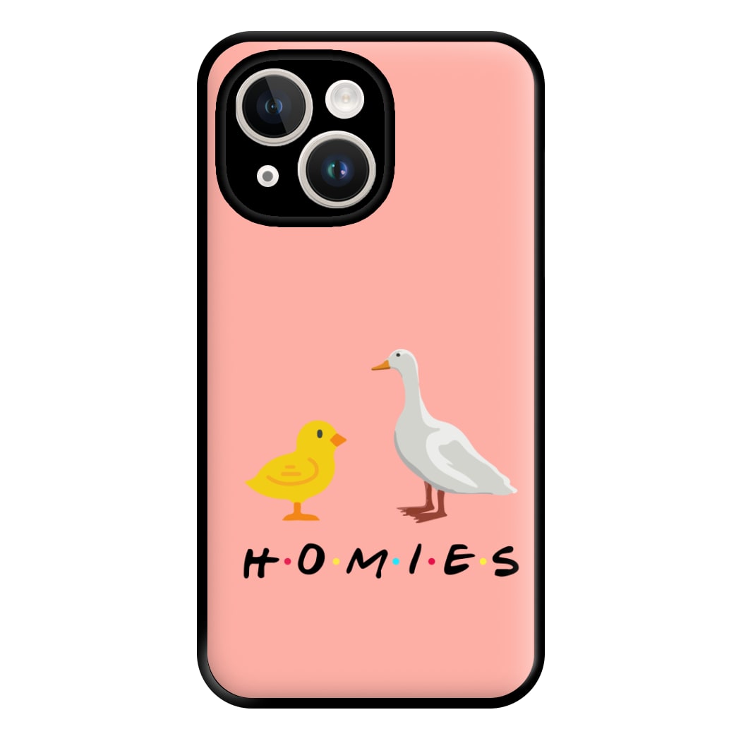 Homies Chick And Duck Phone Case for iPhone 14 Plus