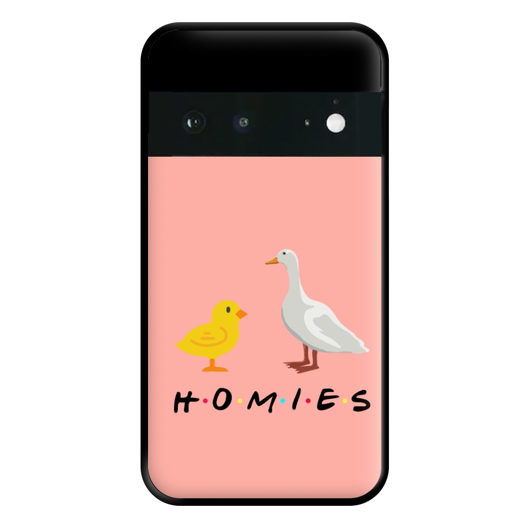 Homies Chick And Duck Phone Case for Google Pixel 6a